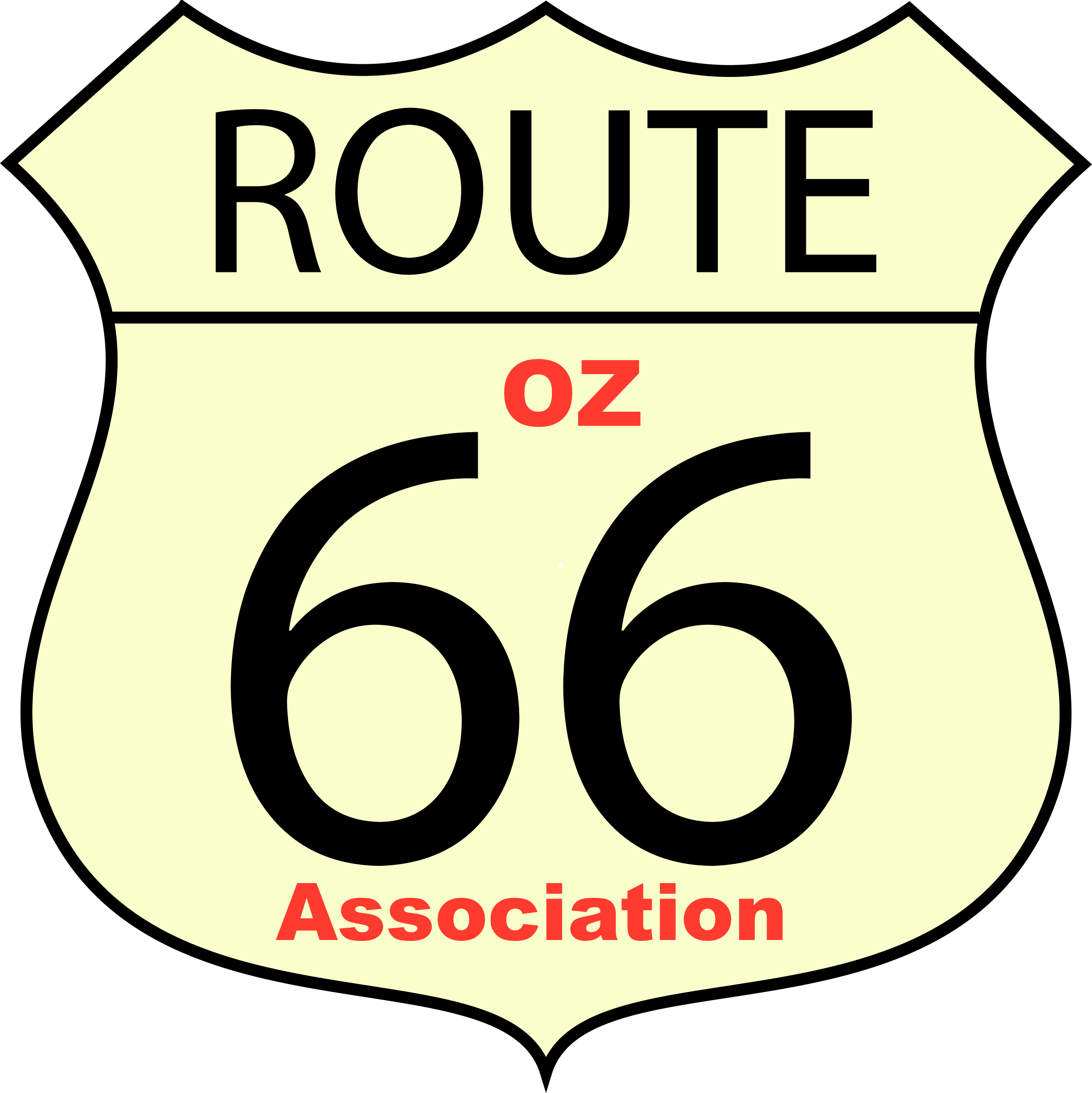 Picture Of Wax Museum Clip Art Medium Size - Cars Movie Route 66 Sign (2396x2400)