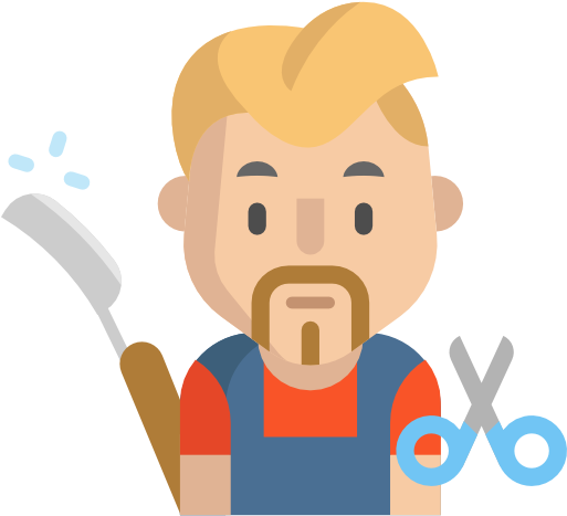 Barber Free Icon - Illustration (512x512)