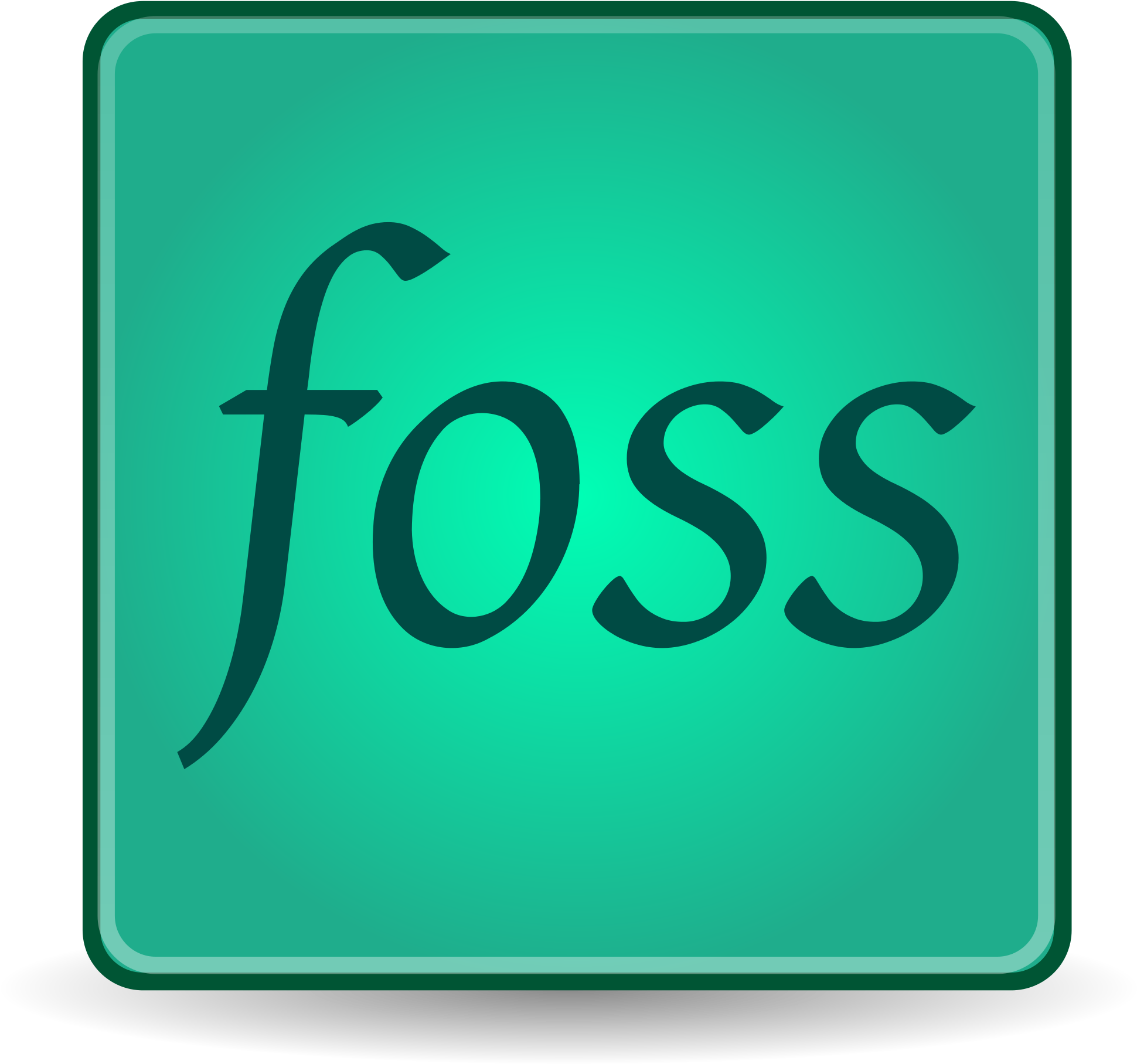 Free And Open-source Software Logo - Free And Open-source Software (2000x2000)