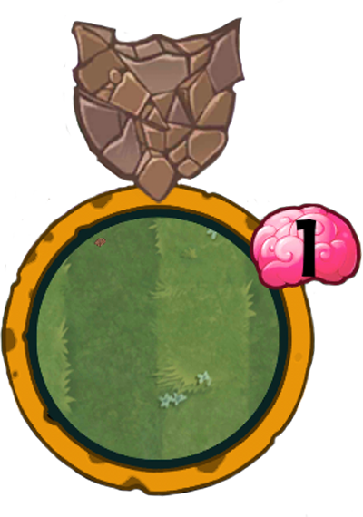 Rock Wall - Pvz Heroes Leftovers (400x570)
