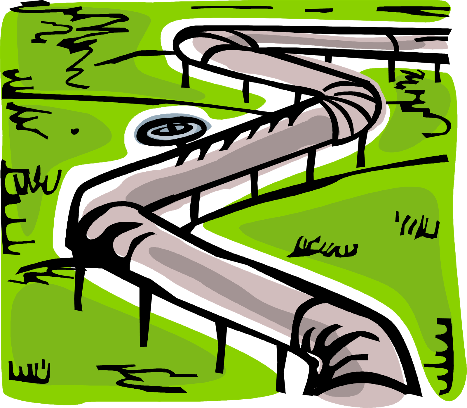 How Should A Landowner Respond If A Landman Shows Up - Pipeline Natural Gas Cartoon (1600x1395)