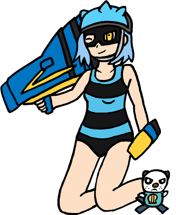 It's Nerf Or Nothing By Jigglysama - Cartoon (727x800)