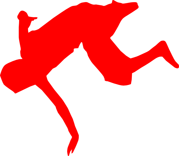 Breakdancer Rosso Clip Art At Clker - Break Dance (600x524)