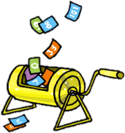 Raffle Drawing Clip Art (466x471)