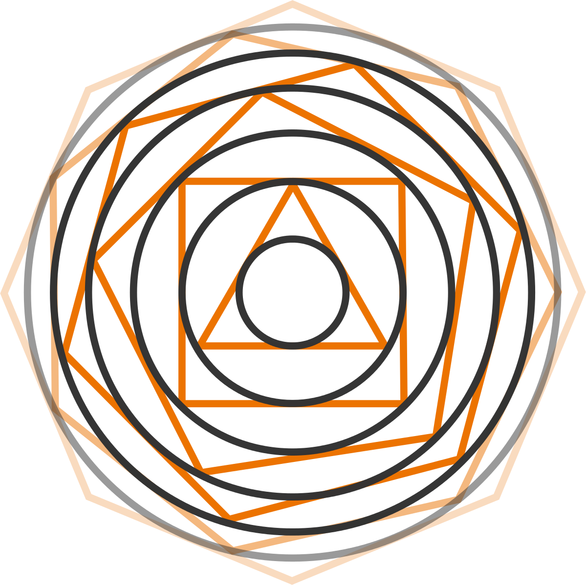 I Begin With A Circle Of Radius 1 Cm 1 Cm , Which Becomes - Geometry (1199x1198)