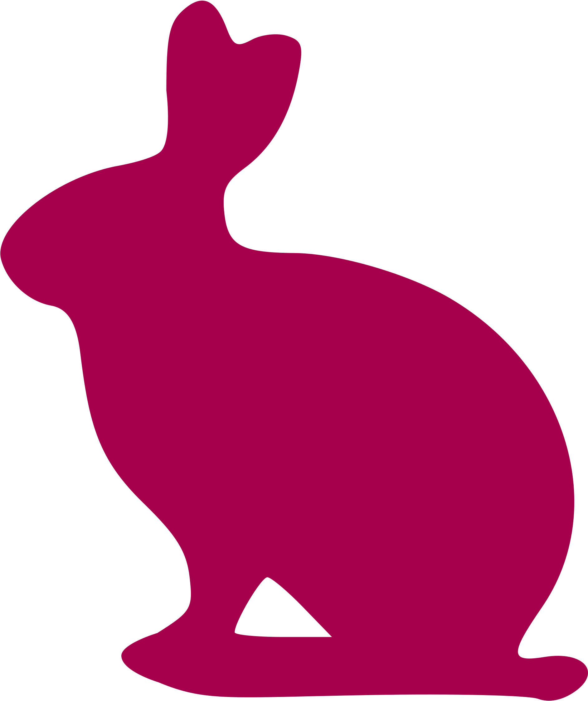 Portal Clipart Mini - Rabbit Svg File (2000x2400)