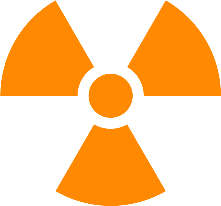 Radiation Warning Symbol - Warning Signs In Science Laboratory (2000x2000)