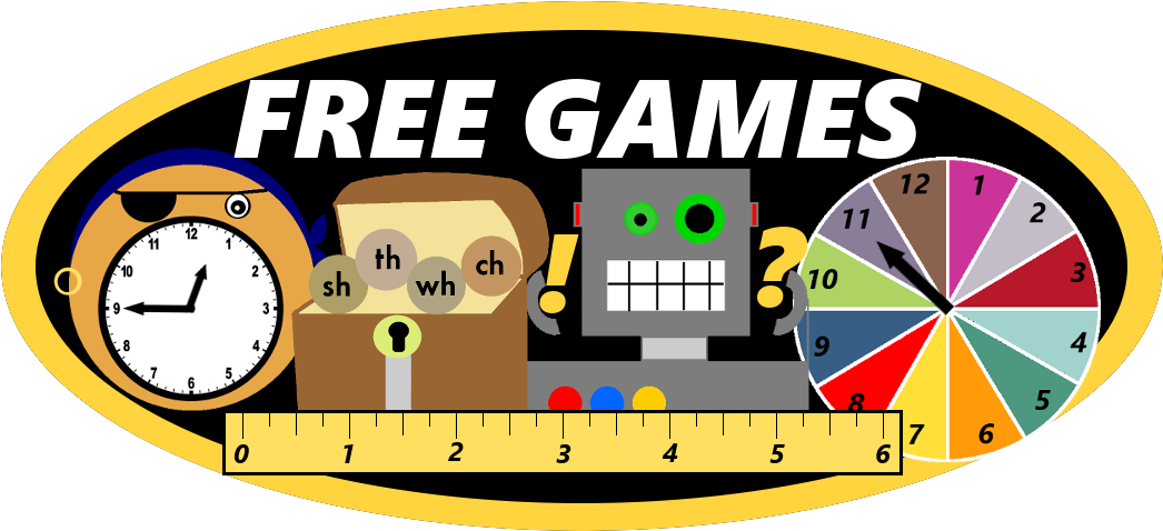 Free Print And Play Games For Your Home Or Classroom - Circle (1060x501)