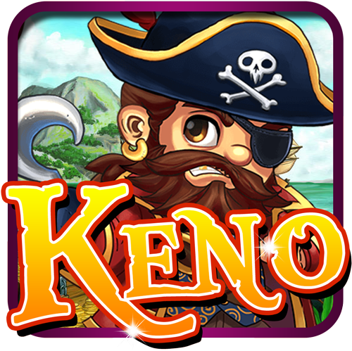 The Pirate Kings Lucky Numbers Keno Games - Cartoon (512x512)