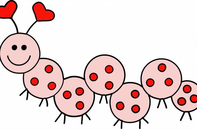 Ffcccc - Love Bug Personalize Greeting Cards (640x420)