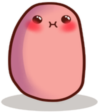 Potato Clipart Kawaii - Kawaii Potato Transparent (420x420)