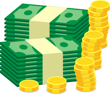 Our Patented Liposome Technology Solves The Problem - Cash Vector (375x321)