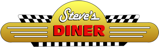 Steves's Diner Logo - Diner (600x233)