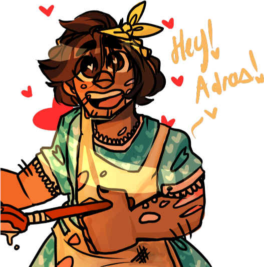 Alexander Can Only Cook Well When It's Something He's - Cartoon (540x540)