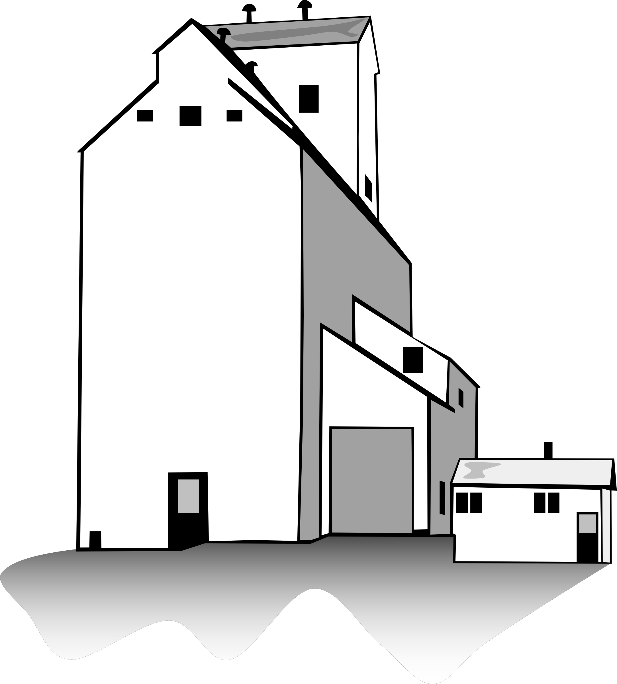 Big Image - Rice Mill Clip Art (2166x2400)