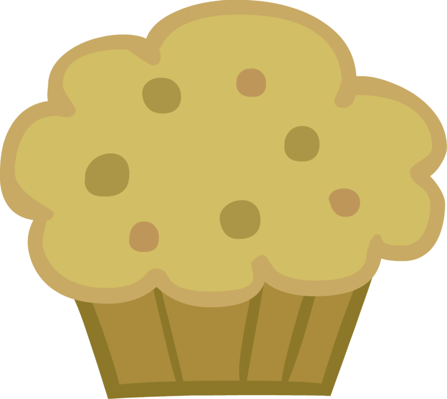 Hd Muffin By Furrikira - Cartoon Muffin Transparent (900x804)