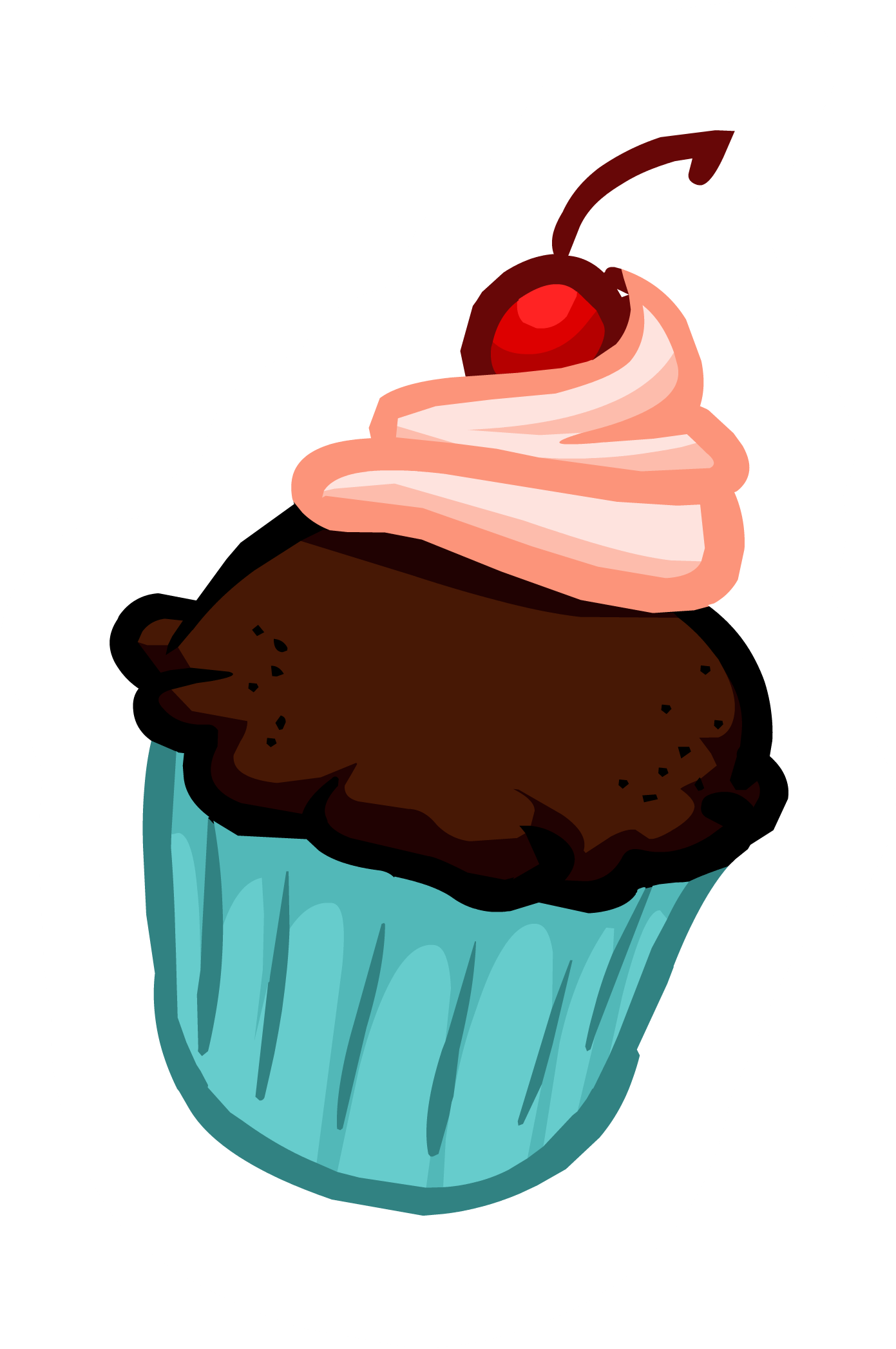 Cupcake Pin - Club Penguin Cupcake Pin (1391x2094)