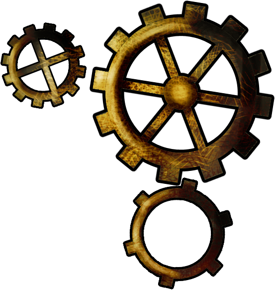 Mechanical Gears By Majfisch - Mechanical Gears By Majfisch (553x582)