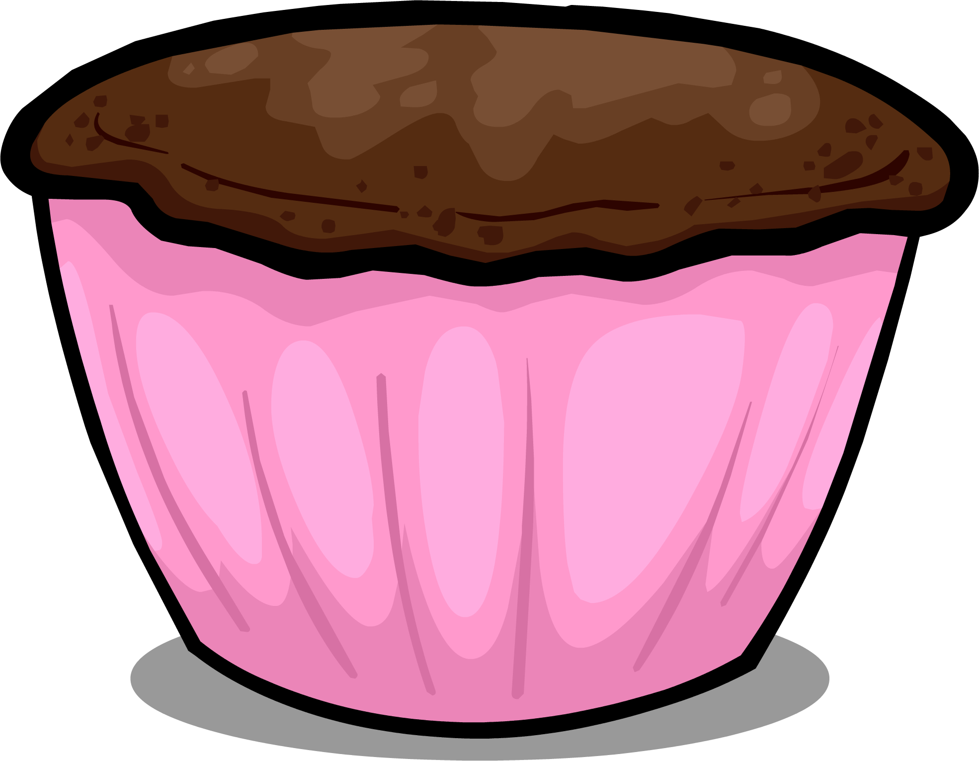 Cocoa Cupcake Sprite 001 - Club Penguin Pink Furniture (1970x1531)