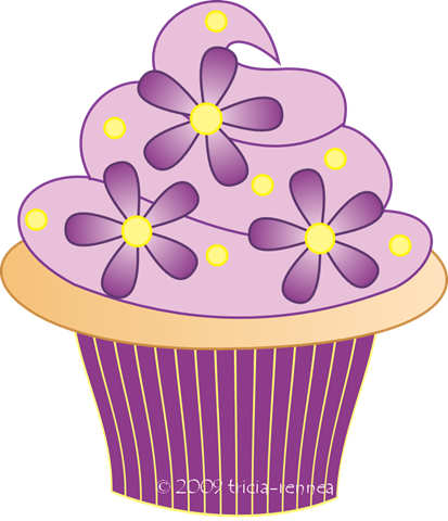 Is A New Cupcake Clip Art Image For You Right Click - Mothers Day Cupcake Clipart (413x480)