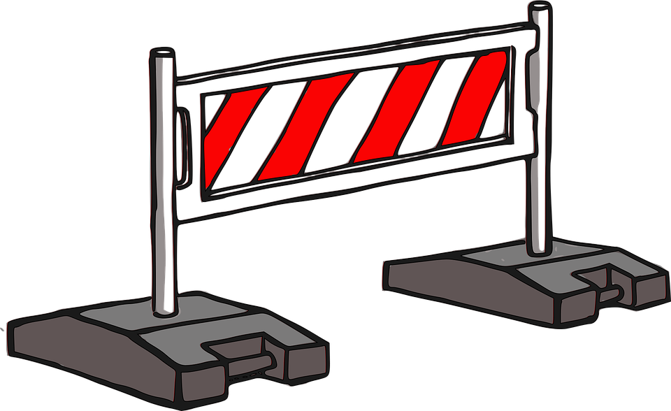 No Barriers To God' Grace - Barrier Clipart (960x588)