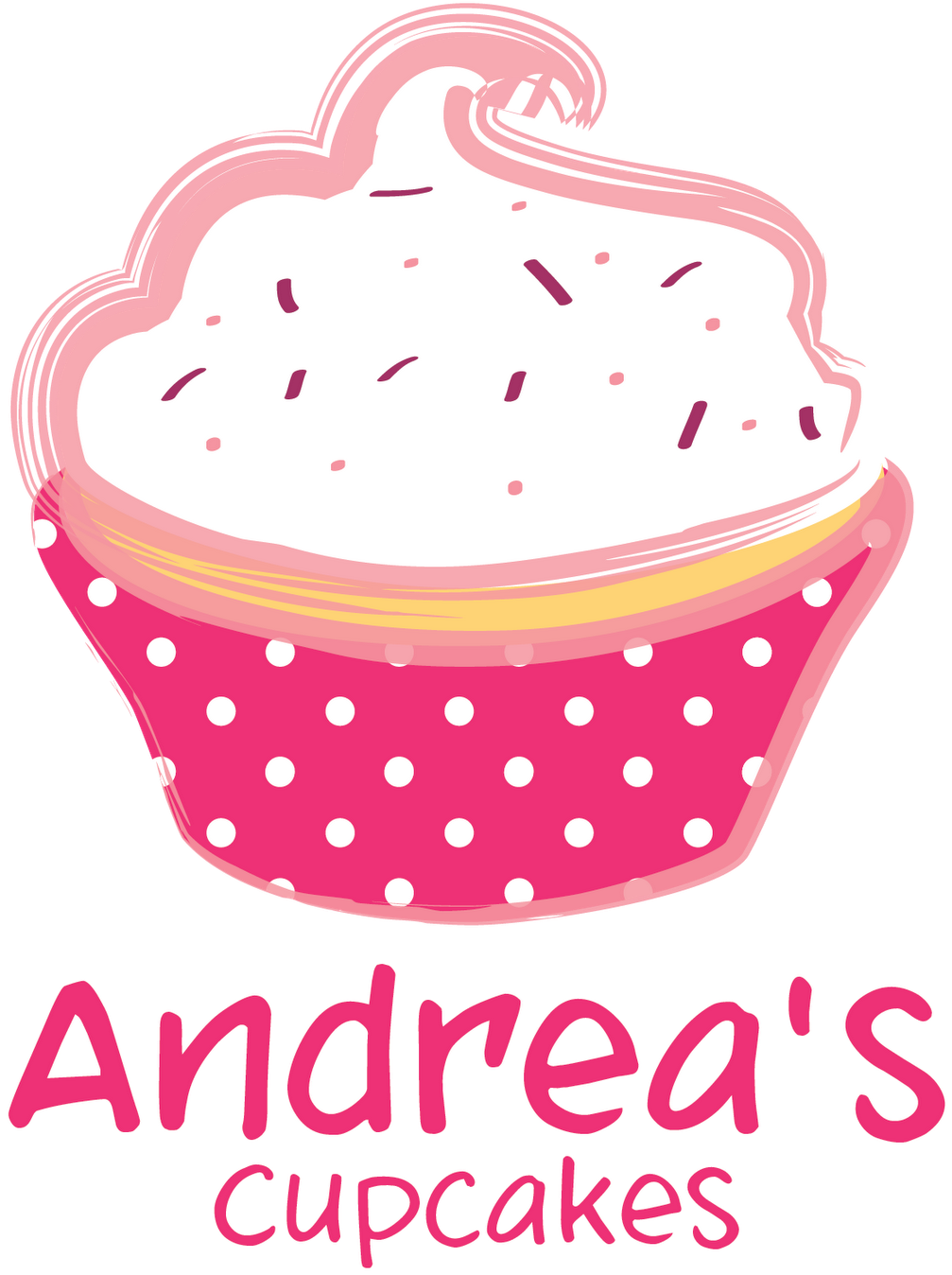Both Andrea's Cupcakes - Cupcake Designs Png (1600x1600)
