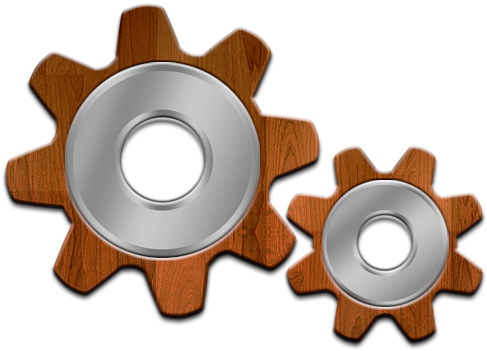 Gear Icon - Birthday Card (512x512)