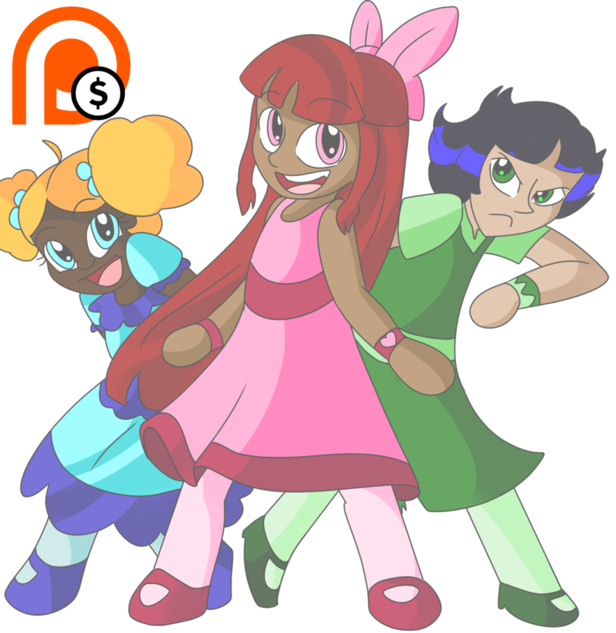 Ppg Patreon Exclusive By The Slinky Kid - Cartoon (882x906)