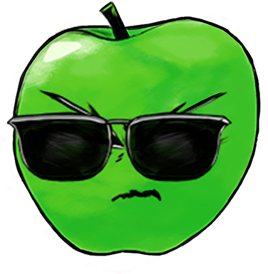 With Creative Cloud Into Photoshop Where I Resized - Granny Smith (376x408)