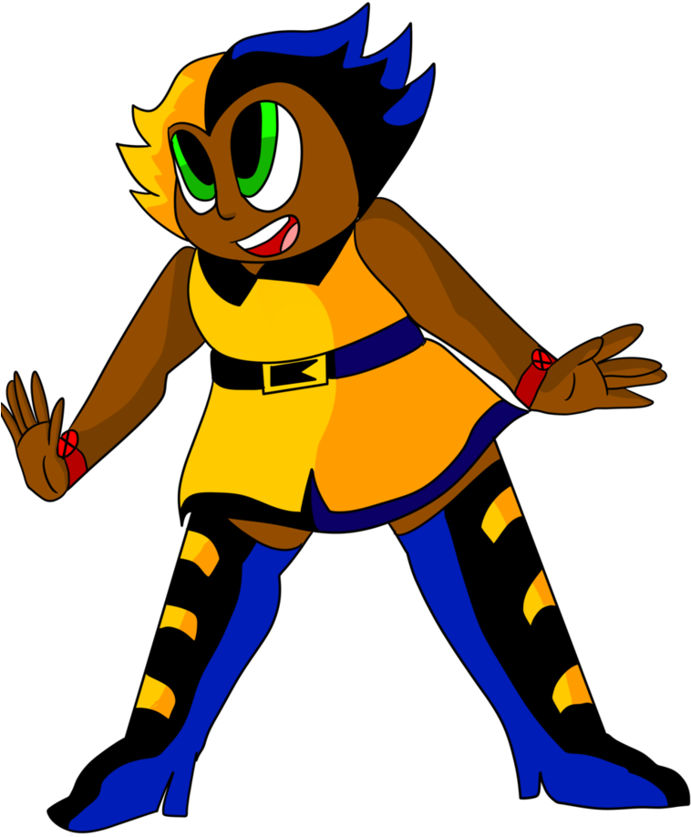 Alternative Gina Outfit By The Slinky Kid - Cartoon (791x1011)