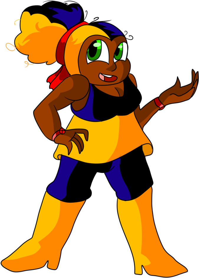 New Gina By The Slinky Kid - Cartoon (817x977)