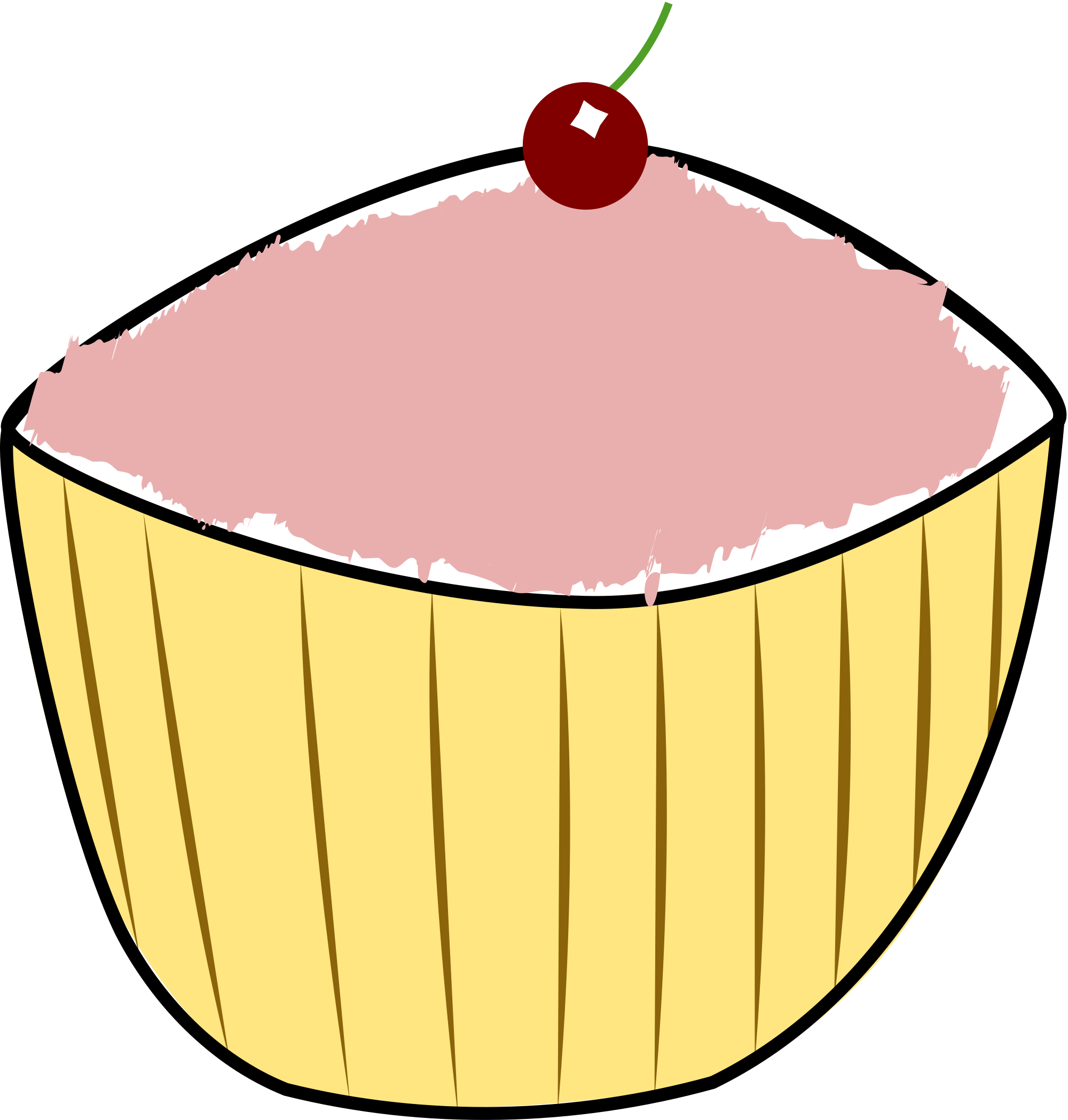 Cupcake Clip Art 22, - Clip Art (2000x2098)