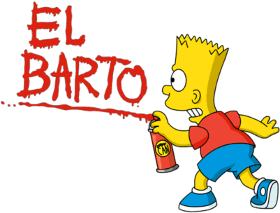 El-barto - Bart Simpson El Barto (426x334)