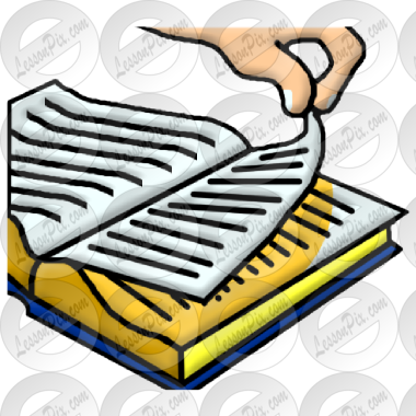 Turn Page Picture - Turn Page Clipart (380x380)