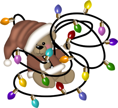 Esta Pessoa Aqui Deseja A Todos Os Amigos Do Facebook - Guirlande Lumineuse Gif Animé (400x369)