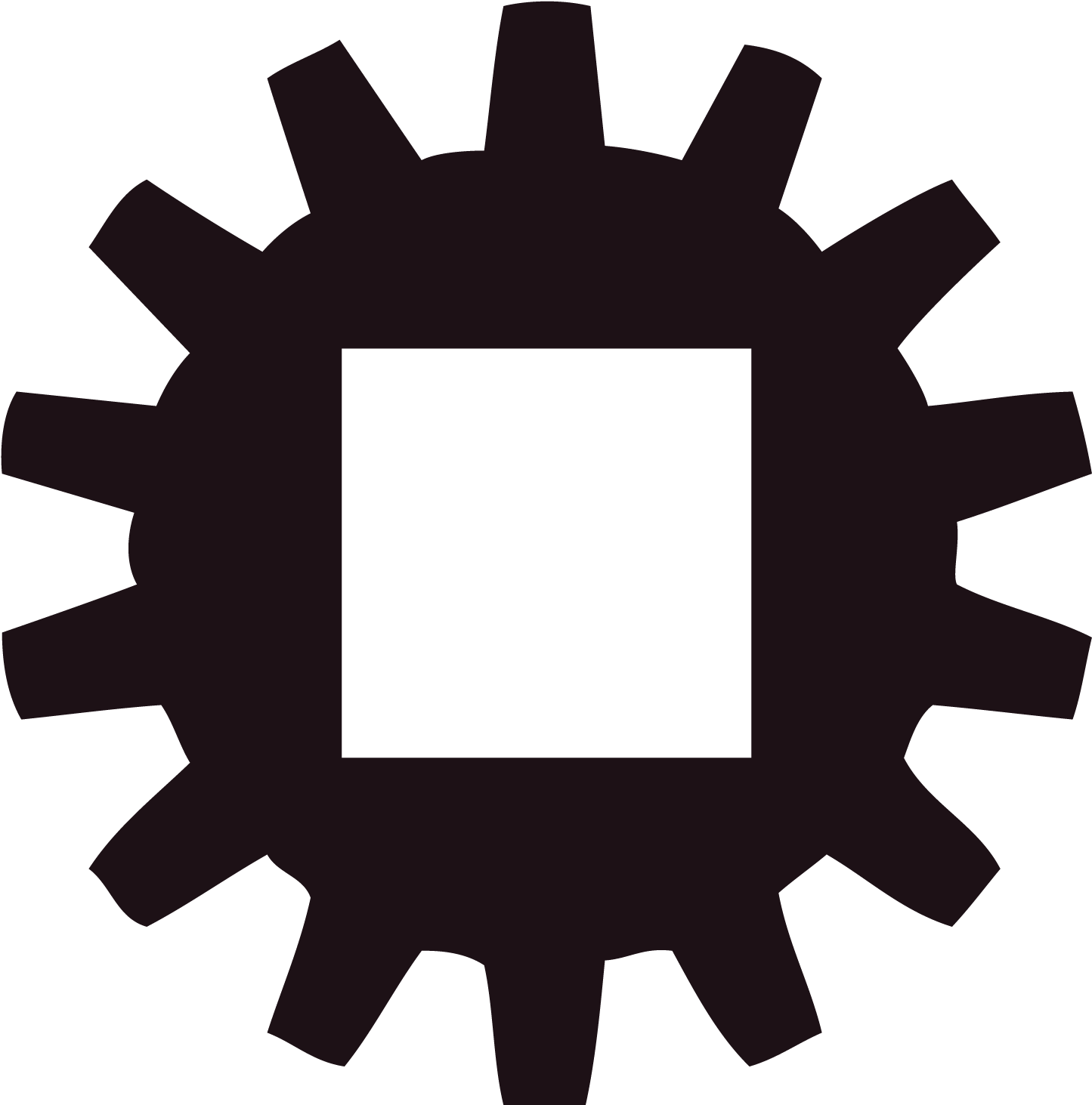 Gear - Clipart - Gear Badge (1562x1563)