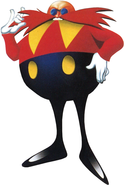Dr Eggman Sonic Labyrinth - Classic Dr Eggman Sonic Cd (500x697)