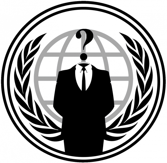 Anonymous Attacks Saudi Government - Logo Anonymous (580x566)
