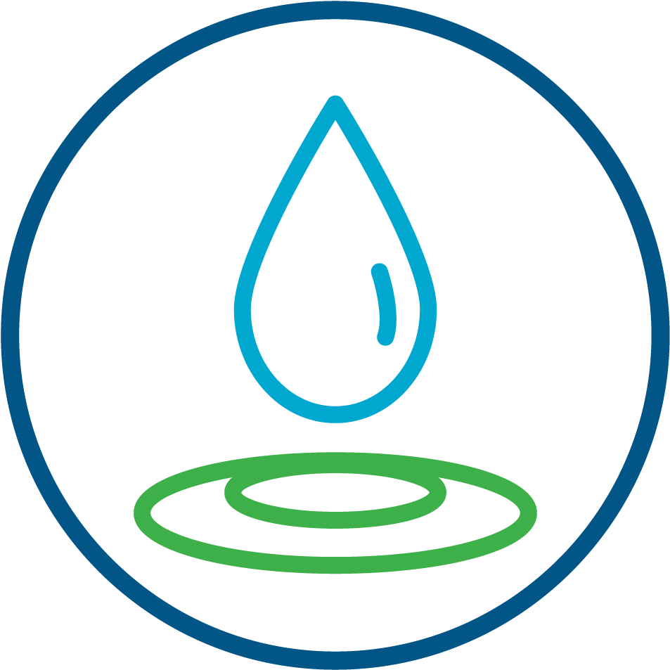 Drop Of Water Icon Symbolizing Baptism - Cave Des Vignerons De Saumur (1024x1024)