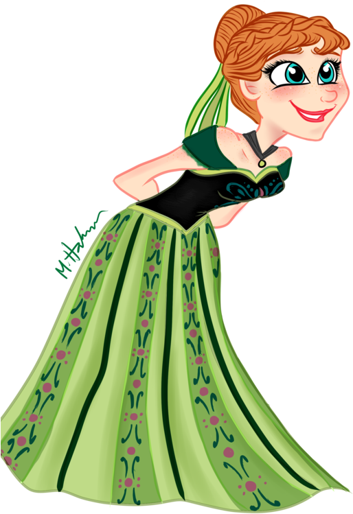 Anna By Lillycrystal - Elsa And Anna Wedgie (800x842)