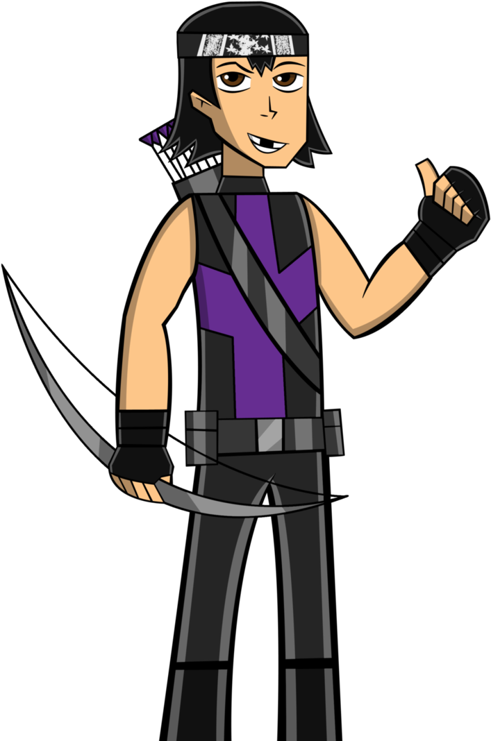 Casey Jones As Hawkeye By Ninjawoodpeckers91 - Cartoon (743x1075)