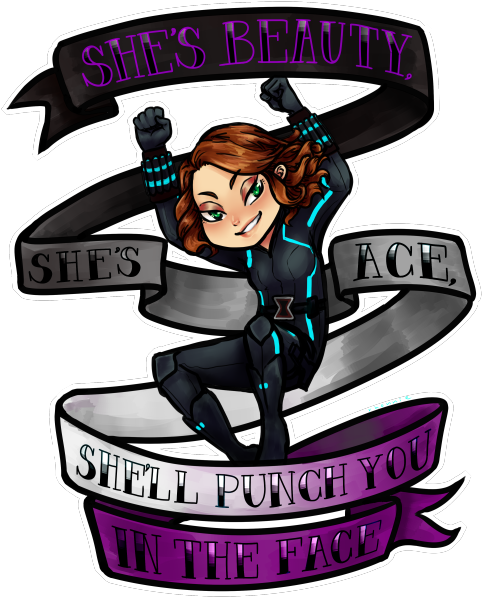 So I Saw @axkaban Say This The Other Day And Was Like - Asexual Fanart (500x617)