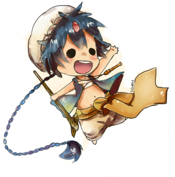 Labyrinth Of Magic By Skyler-chan498 - Magi The Labyrinth Of Magic Png (400x451)