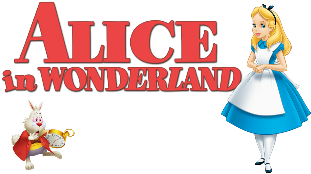 Alice In Wonderland Image - Alice In Wonderland 1951 Logo (1000x562)