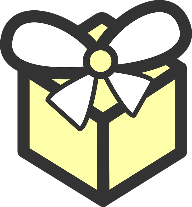 Baptism Cliparts 25, - Birthday Present Symbol Transparent (670x720)