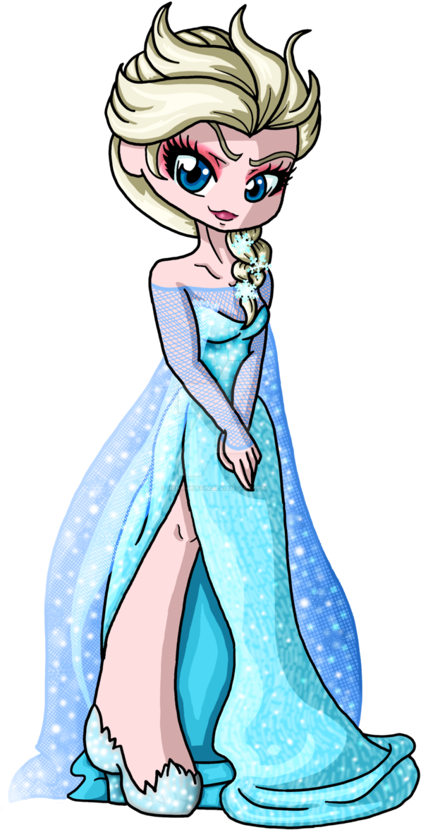 Elsa Bookmark By Rena-muffin - Cartoon (672x1189)