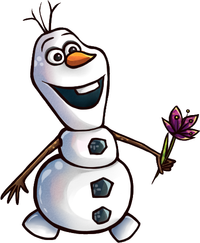 Olaf And Sven Wallpaper Titled Olaf - Olaf Chibi Png (500x500)