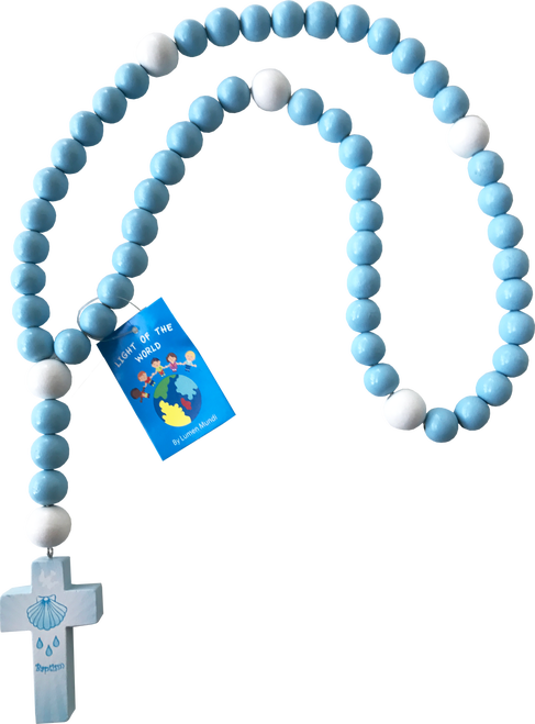 Light Of The World - Rosary Png Pink (487x659)