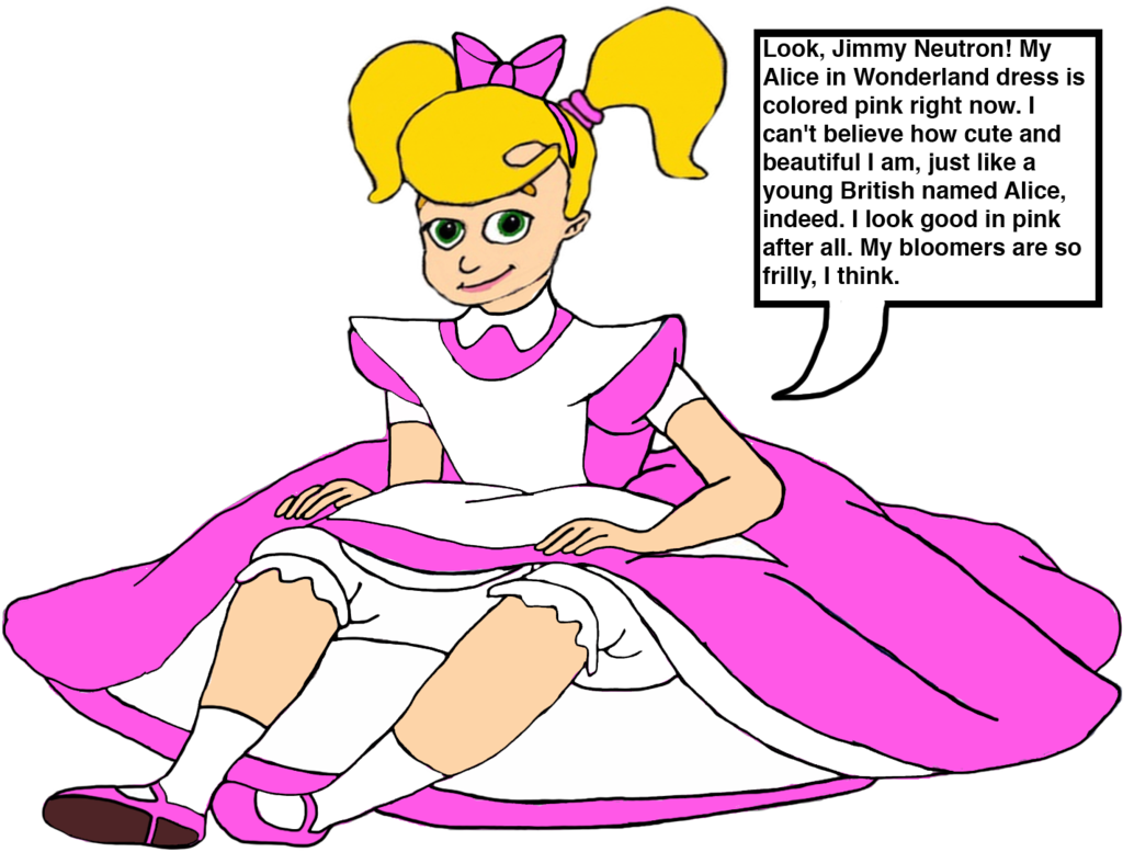 Cindy Vortex As Little Alice By Darthraner83 - Dexters Mom (1024x777)