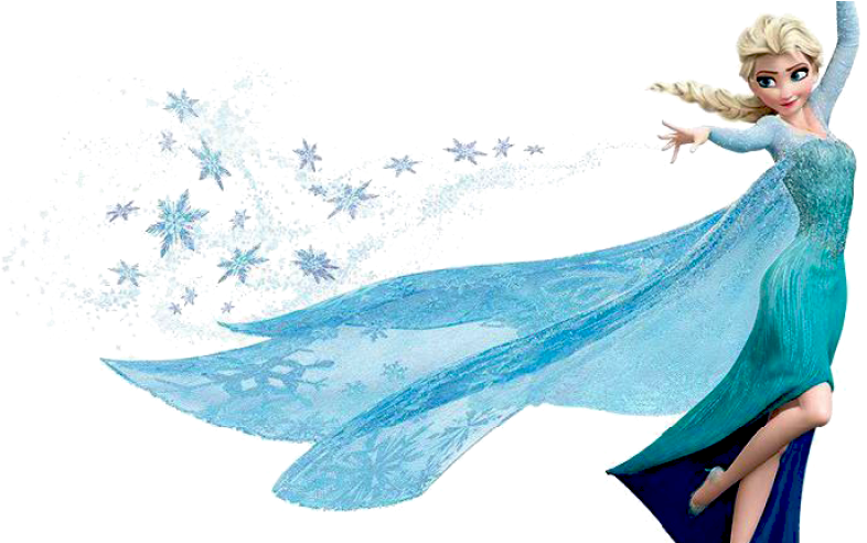 Frozen Clip Art Of Anna, Elsa, Kristoff, Olaf And Sven - Queen Elsa Frozen Wall Decal (800x491)